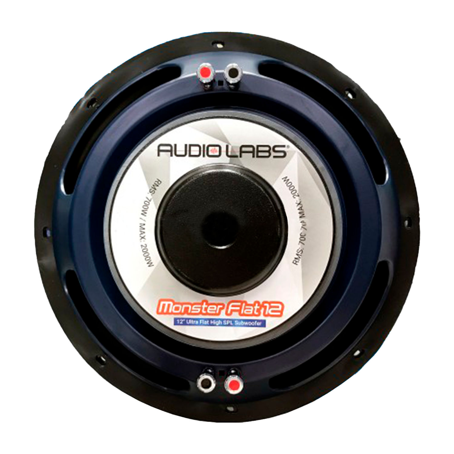 Subwoofer Ultra Plano SPL Audio Labs MONSTER FLAT 12 2000 Watts 12 Pulgadas 2 + 2 Ohms 700 Watts RMS - Audioshop México lo mejor en Car Audio en México -  Audio Labs