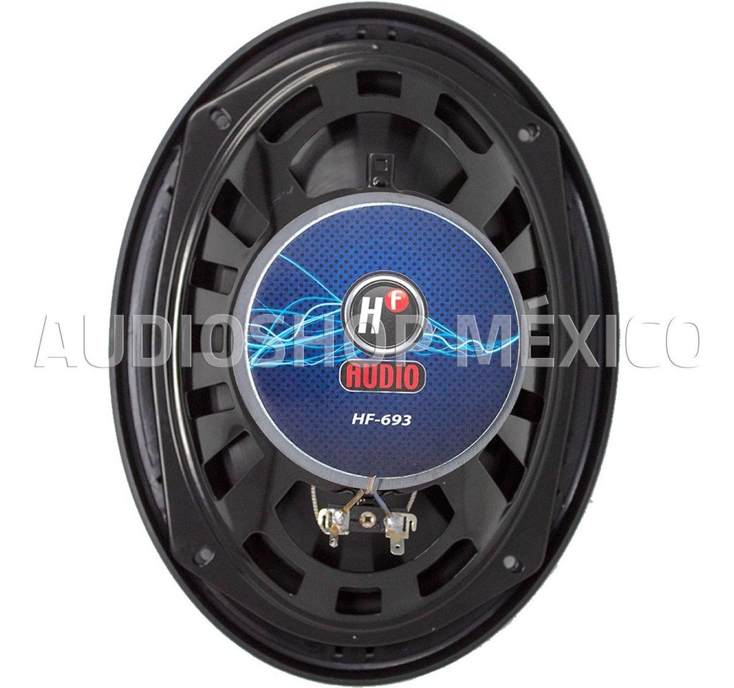 Paquete Estéreo, 2 Bocinas de 6.5" Pulgadas y 2 Bocinas de 6x9 Pulgadas HF Audio HF-PKD120UB - Audioshop México lo mejor en Car Audio en México -  HF Audio