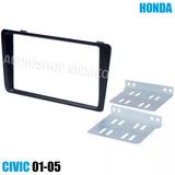 Frente Base Autoestéreo 2 DIN HF-0810DD Honda Civic Versión Todas 2001-2005