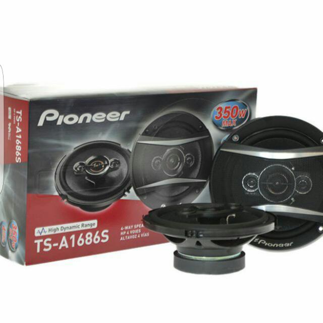Bocinas Pioneer TS-A1686S 6.5 Pulgadas 4 Vías 350w con Tweeter - Audioshop México lo mejor en Car Audio en México -  Pioneer