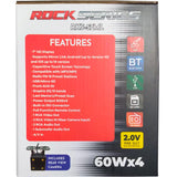 Estéreo 2 DIN Rock Series RKS-4500D 6.95″ Android Mirror Link iOS DVD Cámara de reversa - Audioshop México lo mejor en Car Audio en México -  Rock Series