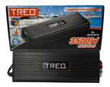 Amplificador Mini Marino 5 Canales Treo SHARK5 1750 Watts 2 Ohms Clase D