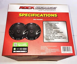 Estéreo 1 DIN Bluetooth + Par de Bocinas 6.5″ Rock Series RKS-PK600BT 2 Puertos USB AUX