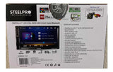 Autoestéreo Pantalla 2 DIN Steelpro CARBON-75MP HD Bluetooth Salida RCA USB 2.0 Control Remoto Cámara de Reversa - Audioshop México lo mejor en Car Audio en México -  Steelpro