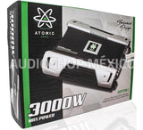 Amplificador Monoblock Atomic Audio KRYPTON1 3000 Watts Clase D 1 Ohm con controlador de bajos - Audioshop México lo mejor en Car Audio en México -  Atomic Audio