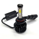 Kit Led Carbon 55 Watts CARLED H4 9007 H13 H/L Alta/baja H1 H3 9005 9006 H7 H11 4 Caras 6000K Blanco - Audioshop México lo mejor en Car Audio en México -  Carbon LED