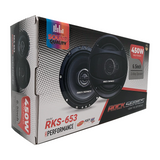 Bocinas Coaxiales Rock Series RKS-653 450 Watts 6.5 Pulgadas 4 Ohms 45 Watts RMS 3 Vías Performance - Audioshop México lo mejor en Car Audio en México -  Rock Series