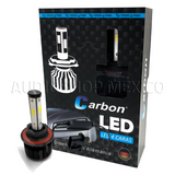 Kit Led Carbon 55 Watts CARLED H4 9007 H13 H/L Alta/baja H1 H3 9005 9006 H7 H11 4 Caras 6000K Blanco - Audioshop México lo mejor en Car Audio en México -  Carbon LED