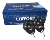 Alarma Universal Clifford 3100xm 3 Canales 1 Via Para Automóvil y Camioneta - Audioshop México lo mejor en Car Audio en México -  Clifford