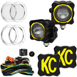 Faros LED KC HiLiTES 265 FLEX ERA 1 Master Compactos Ámbar