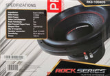 Subwoofer Profesional de Competencia Rock Series RKS-1004OS 2200 Watts 10 Pulgadas 4 Ohms 1100 Watts - Audioshop México lo mejor en Car Audio en México -  Rock Series