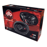 Bocinas Coaxiales DB Drive S69 450 Watts 6x9 Pulgadas 4 Ohms