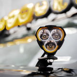 Faros LED KC HiLiTES 288 FLEX ERA 3 Master Off-Road Ámbar