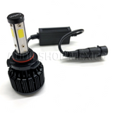 Kit Led Carbon 55 Watts CARLED H4 9007 H13 H/L Alta/baja H1 H3 9005 9006 H7 H11 4 Caras 6000K Blanco - Audioshop México lo mejor en Car Audio en México -  Carbon LED