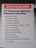 Medio Rango Open Show Rock Series RKS-65PA4 500 Watts 6.5 Pulgadas 4 Ohms Performance Series (Venta - Audioshop México lo mejor en Car Audio en México -  Rock Series