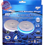 Anillos LED Marinos para subwoofer Audiopipe NL-RI1050 BL 10 Pulgadas Azul