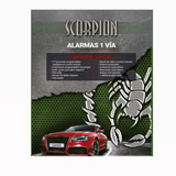 Alarma Universal Para Auto Scorpion ALSCVE Venom Seguridad Agencia - Audioshop México lo mejor en Car Audio en México -  Scorpion