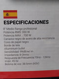 Medio Rango Treo OPEN8XR 350 Watts RMS 8 Pulgadas 8 Ohms (Venta individual) - Audioshop México lo mejor en Car Audio en México -  Treo