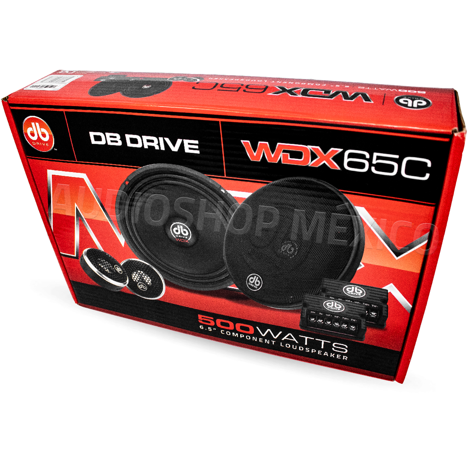 Set de Medios Profesional DB Drive WDX65C 500 Watts 6.5 - Audioshop México lo mejor en Car Audio en México -  DB Drive