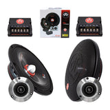 Set de Medios Rangos DB Drive P3 8K 300 Watts 8 Pulgadas 8 Ohms - Audioshop México lo mejor en Car Audio en México -  DB Drive