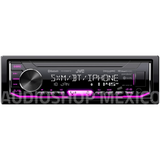 Autoestéreo JVC KD-X360BTS Receptor 1 DIN Medios Digitales USB Bluetooth iPhone - Audioshop México lo mejor en Car Audio en México -  JVC