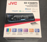Autoestéreo JVC KD-X360BTS Receptor 1 DIN Medios Digitales USB Bluetooth iPhone - Audioshop México lo mejor en Car Audio en México -  JVC