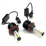 Kit Led Carbon 55 Watts CARLED H4 9007 H13 H/L Alta/baja H1 H3 9005 9006 H7 H11 4 Caras 6000K Blanco - Audioshop México lo mejor en Car Audio en México -  Carbon LED