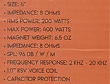 Tweeters de Bala Evox EVX150 400 Watts 4" 8 Ohms - Audioshop México lo mejor en Car Audio en México -  Evox