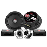 Set de Medios Rangos DB Drive P7 6K 500 Watts 6.5 Pulgadas - Audioshop México lo mejor en Car Audio en México -  DB Drive