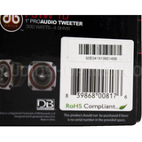 Tweeters Open Show DB Drive P5TW 1D 600 Watts 1 Pulgada 4 Ohms PRO Audio Series (Venta por par) - Audioshop México lo mejor en Car Audio en México -  DB Drive