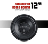 Subwoofer Profesional Euphoria Audio EW3 12D4 750 Watts 12 Pulgadas 4 Ohms 250 Watts RMS Doble Bobin