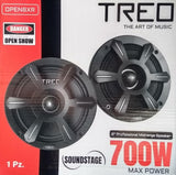 Medio Rango Treo OPEN8XR 350 Watts RMS 8 Pulgadas 8 Ohms (Venta individual) - Audioshop México lo mejor en Car Audio en México -  Treo