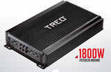 Amplificador Full Range 4 Canales Treo DYNAMIC 4 1800 Watts Clase A/B 2 Ohms - Audioshop México lo mejor en Car Audio en México -  Treo