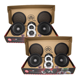 Paquete De 2 Set De Medios Db Drive Pro6k Open Show 225w