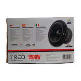 Subwoofer de Alto Rendimiento Doble Bobina Treo MAGNUM8 1200 Watts 8 Pulgadas 4 + 4 Ohms DVC - Audioshop México lo mejor en Car Audio en México -  Treo