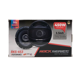 Bocinas Coaxiales Rock Series RKS-653 450 Watts 6.5 Pulgadas 4 Ohms 45 Watts RMS 3 Vías Performance - Audioshop México lo mejor en Car Audio en México -  Rock Series