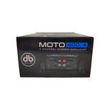 Amplificador Marino 4 Canales DB Drive MOTO400.4 Clase D - Audioshop México lo mejor en Car Audio en México -  DB Drive