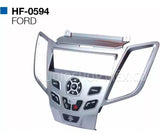 Frente Base Autoestéreo 1 DIN HF Audio HF-0594S Ford Fiesta 2011-2018 Color Plata - Audioshop México lo mejor en Car Audio en México -  HF Audio