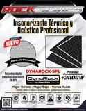 Insonorizante Térmico y Acústico Profesional Automotriz Rock Series DYNAROCK-SPL Caja con 6 Hojas