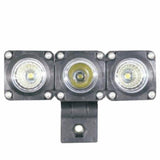 3 Faros LED Cuadrados para Jeep RZR Todoterreno Lumen ATV-5013 2 Flood + 1 Spot 10 Watts 6000k - Audioshop México lo mejor en Car Audio en México -  Lumen
