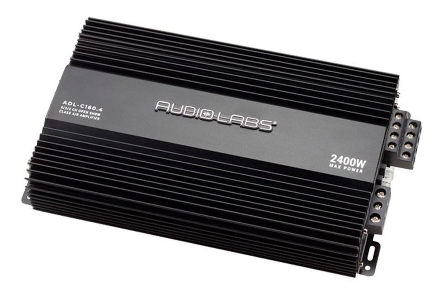 Amplificador 4 Canales Audiolabs Adl-c160.4 2400 Watts Clase A/b –  Audioshop México lo mejor en Car Audio en México