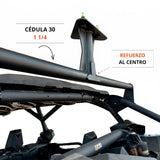 Portallantas 3 en 1 Rino Steel Maverick X3 2017-2026 8 PLG
