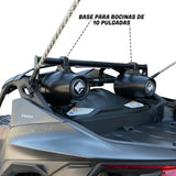 Base para bocinas Rino Steel Can-Am Maverick R 2024 10 PLG - imagen 2