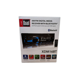 Autoestéreo Dual XDM16BT BT USB MP3 120W 2 Salidas RCA