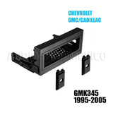 Frente Base Autoestéreo 1 DIN American International GMK345 Chevrolet GMC Cadillac 1995-2005 - Audioshop México lo mejor en Car Audio en México -  American International