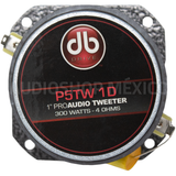Tweeters Open Show DB Drive P5TW 1D 600 Watts 1 Pulgada 4 Ohms PRO Audio Series (Venta por par) - Audioshop México lo mejor en Car Audio en México -  DB Drive