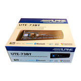 Autoestéreo 1 DIN Alpine UTE-73BT Pandora Android iOS Bluetooth USB - Audioshop México lo mejor en Car Audio en México -  ALPINE