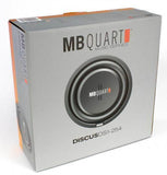 Subwoofer Plano DVC MB Quart DS1-254 400 Watts 10 Pulgadas 4 Ohms Doble Bobina
