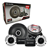 Set de Medios Profesional Rock Series RKS-P65.2PRO 1000 Watts Open Show 2 Vías Performance Series - Audioshop México lo mejor en Car Audio en México -  Rock Series