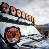 Faros LED KC HiLiTES 91401 Gravity Titan 6PLG Off-Road Ámbar